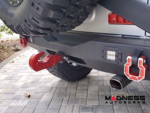 Jeep Gladiator JT Billet Recovery Hook - Royal Hitch Hook - Aluminum - Red